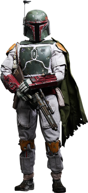 Boba Fett Transparent Images Png (black)