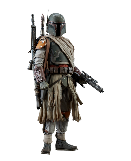 Boba Fett Transparent Png (black)