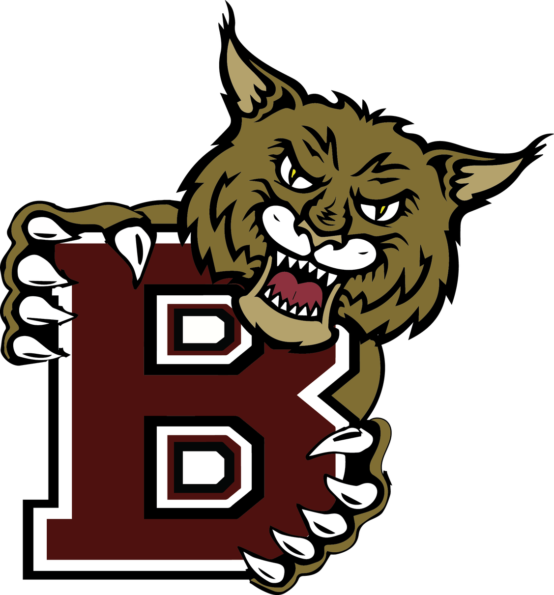 Bobcats Png Hd (white, maroon, black, olive)