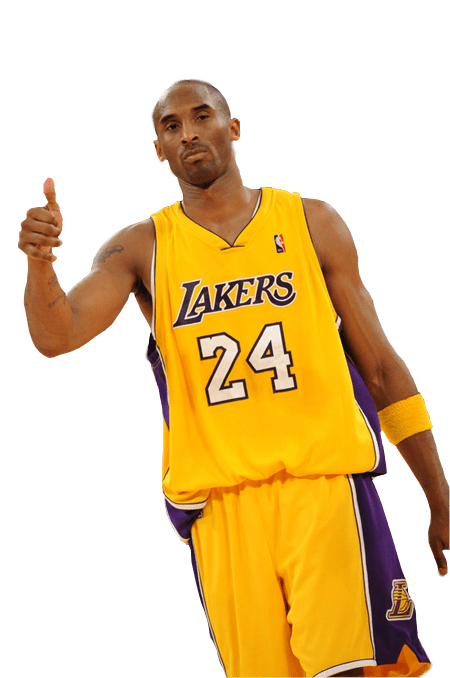 Kobe Bryant Png Pic (gray, orange, gold)