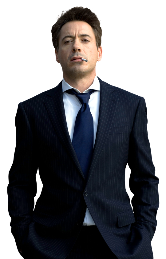 Robert Downey Jr Png Photo (black)