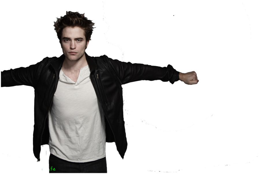 Robert Pattinson Png File (black)