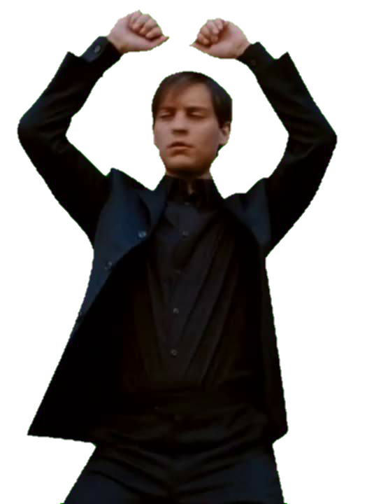 Tobey Maguire Png Image (black)