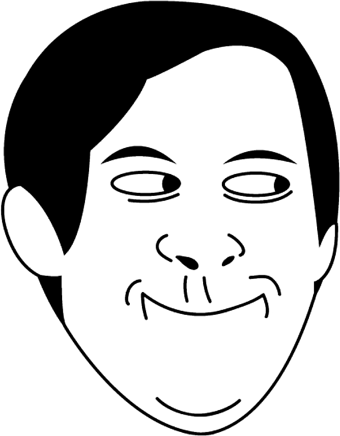 Tobey Maguire Png Transparent (black)