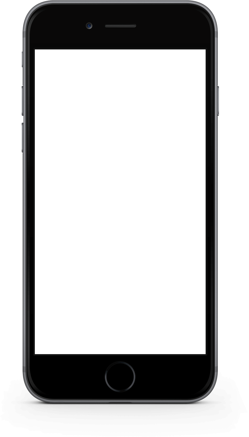 Mobile Frame Png Photo (white, lavender, black)