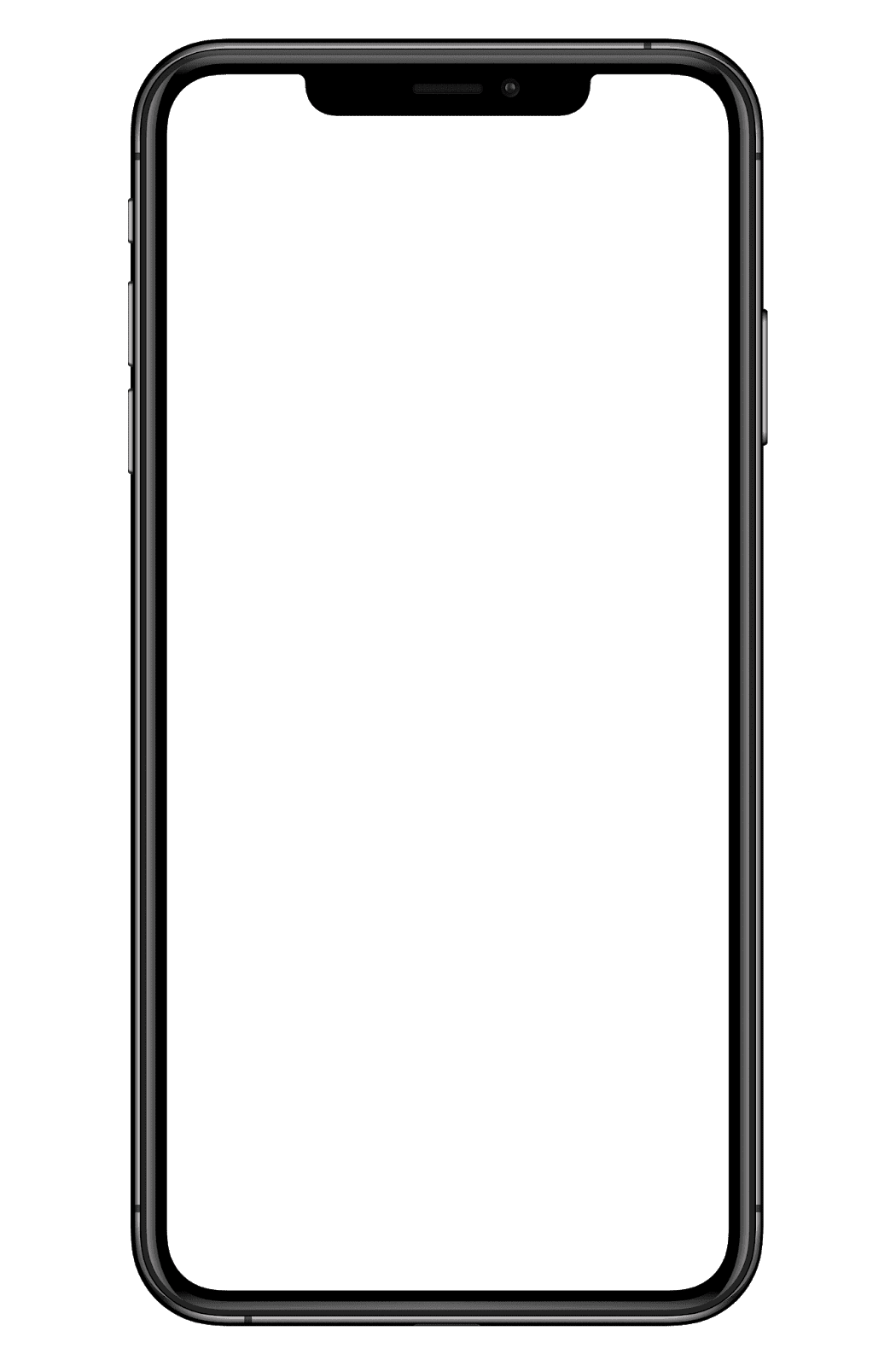 Mobile Frame Png Pic (green, gray, black)