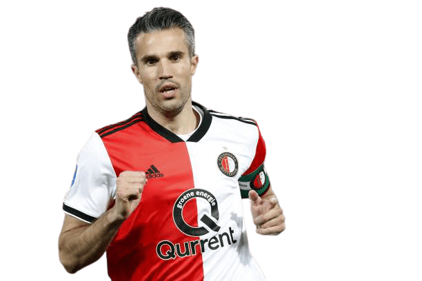 Robin Van Persie Png File (gray, white)