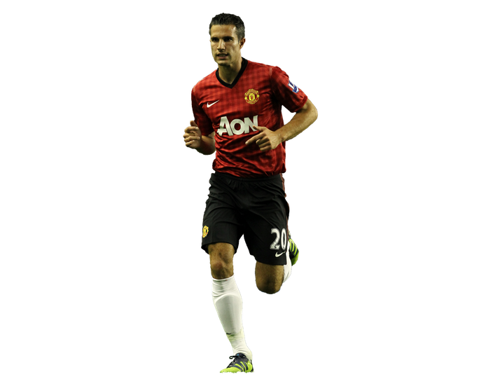 Robin Van Persie Png Isolated File (black)