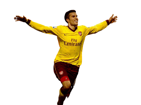 Robin Van Persie Png Isolated Hd (gray)