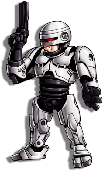 Robocop Png Pic (lavender, black, white)