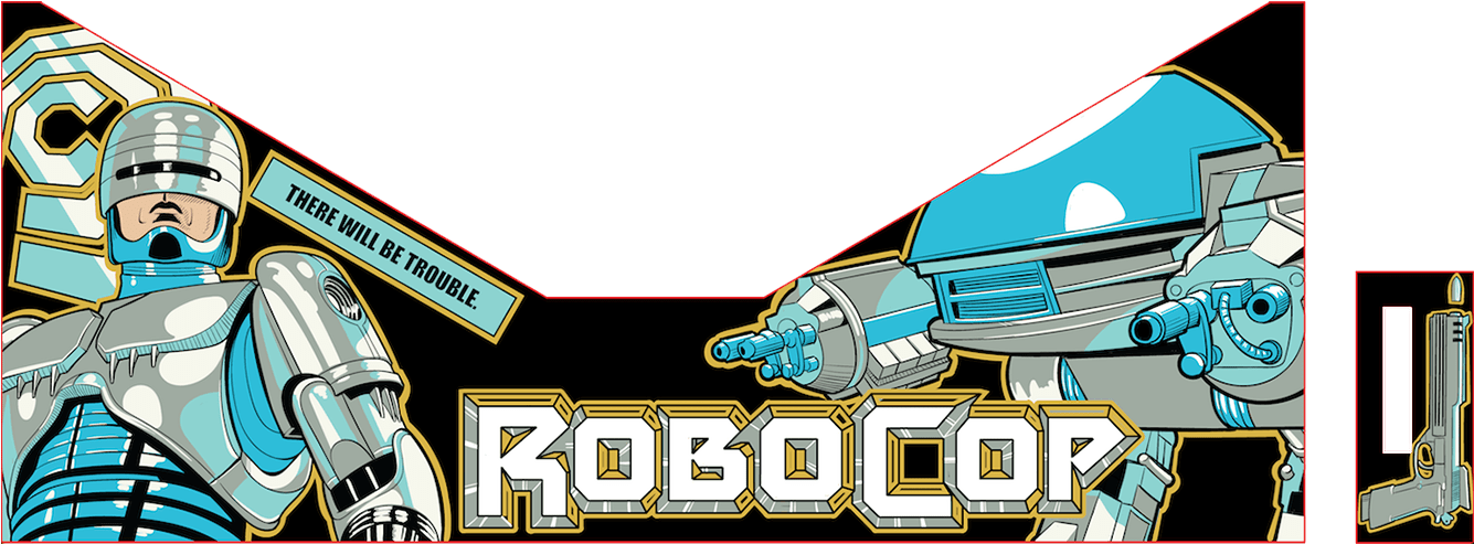 Robocop Transparent Images Png (white, black, greenish blue)