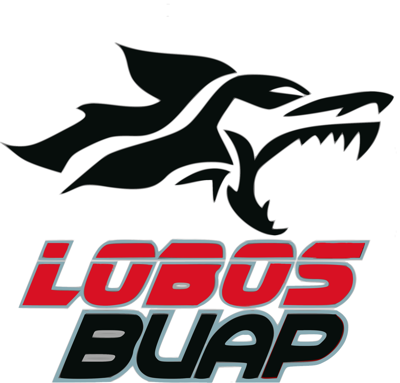 Lobos Buap Png (red, black)