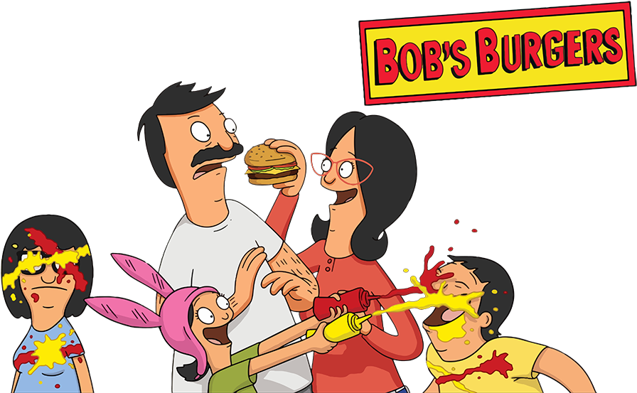 Bobs Burgers Png Transparent (salmon, lavender, black, chocolate)