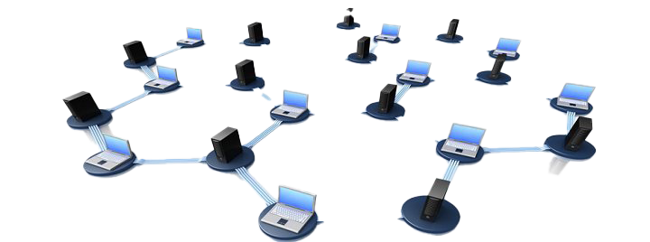 Local Network Computer Png Photos (black, white)