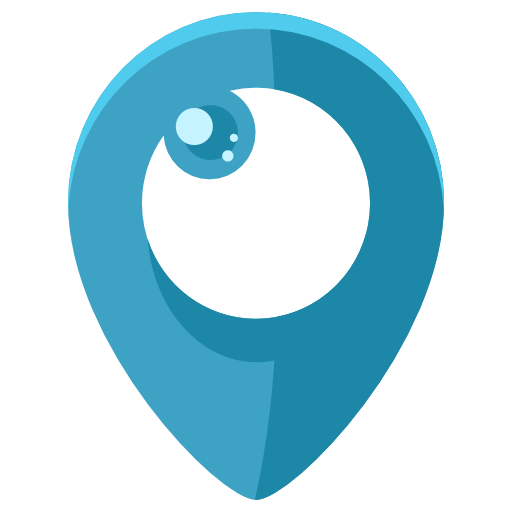 Location Icon Free Png Icon Download (teal, greenish blue, black)