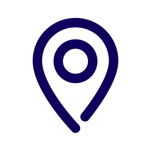 Location Map Pin Free Png Icon (navy, black)