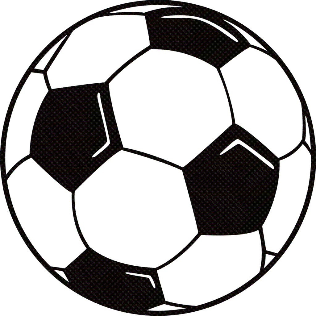 Soccer Ball Png Isolated Photos (black, white)