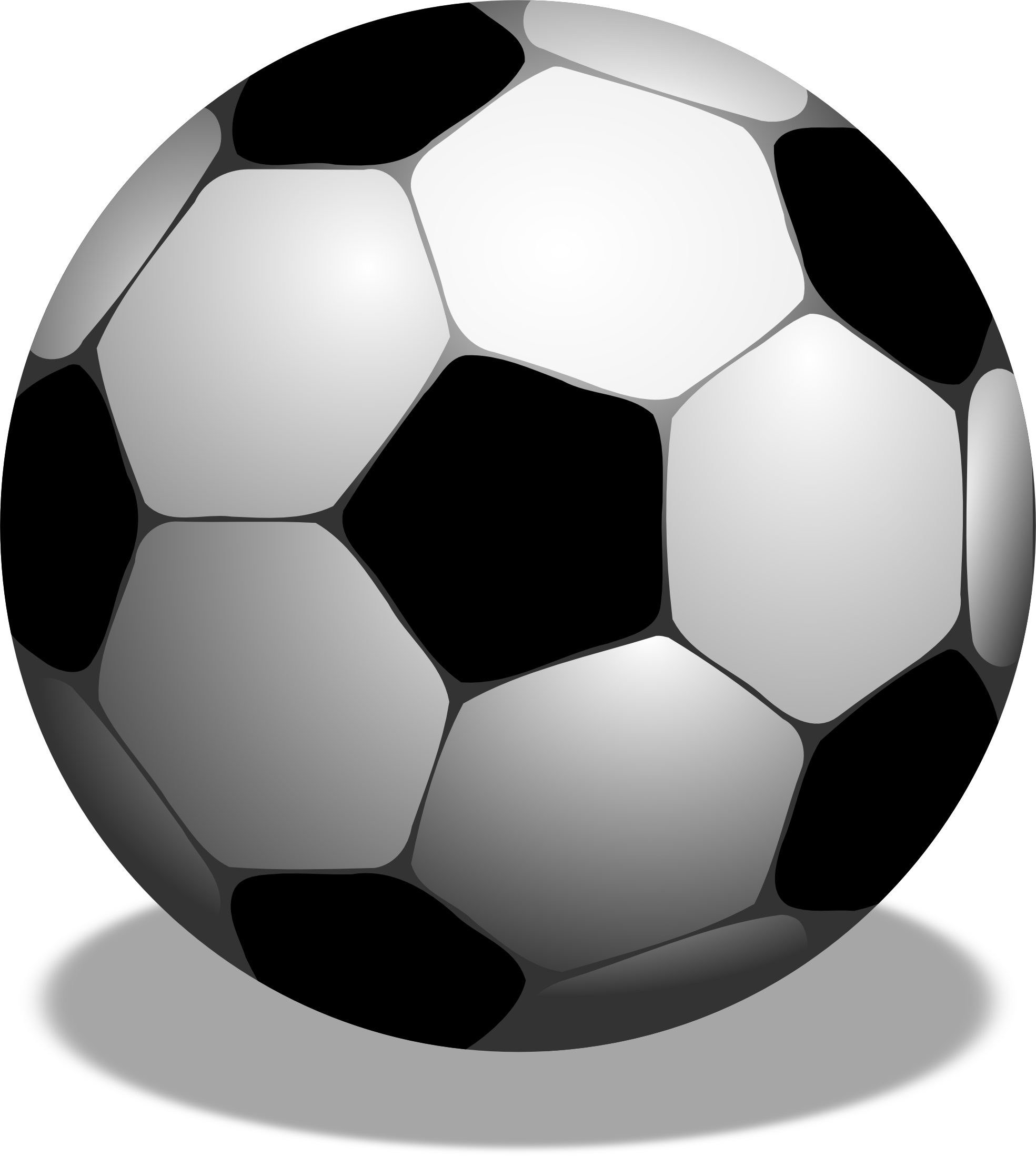 Soccer Ball Png Photos (black, white, gray)