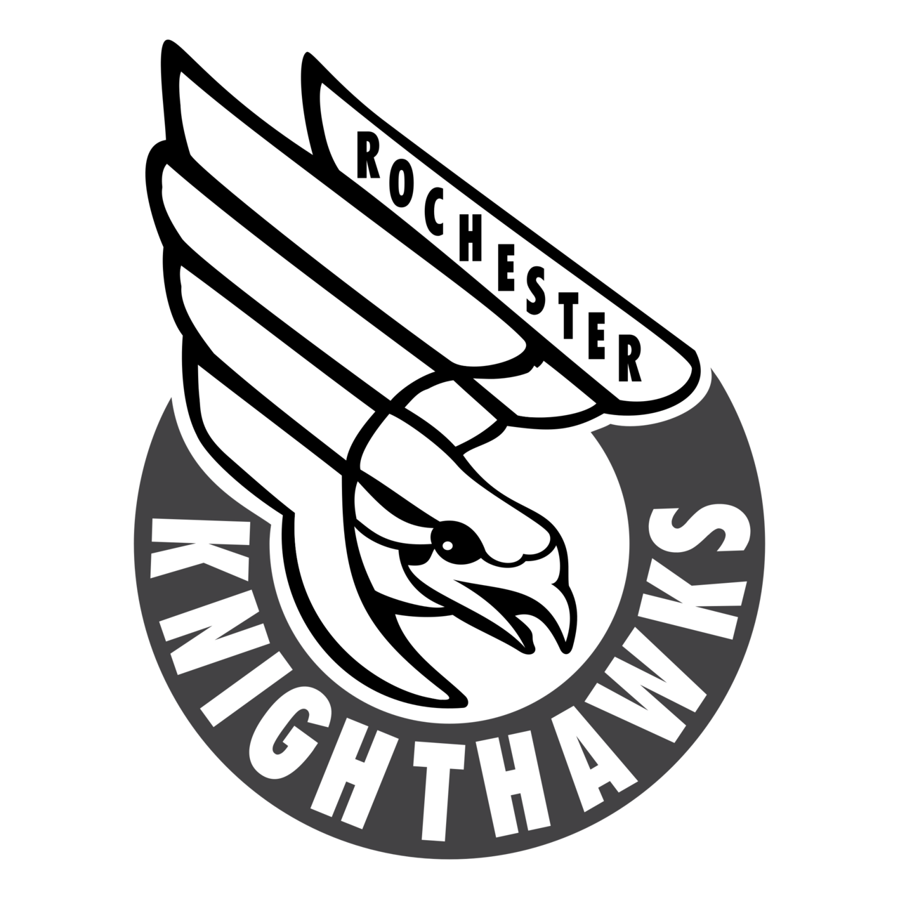 Rochester Knighthawks Png Hd (indigo, black, white)