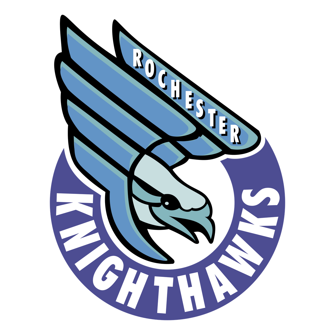 Rochester Knighthawks Png (gray, indigo, black, mint, white)