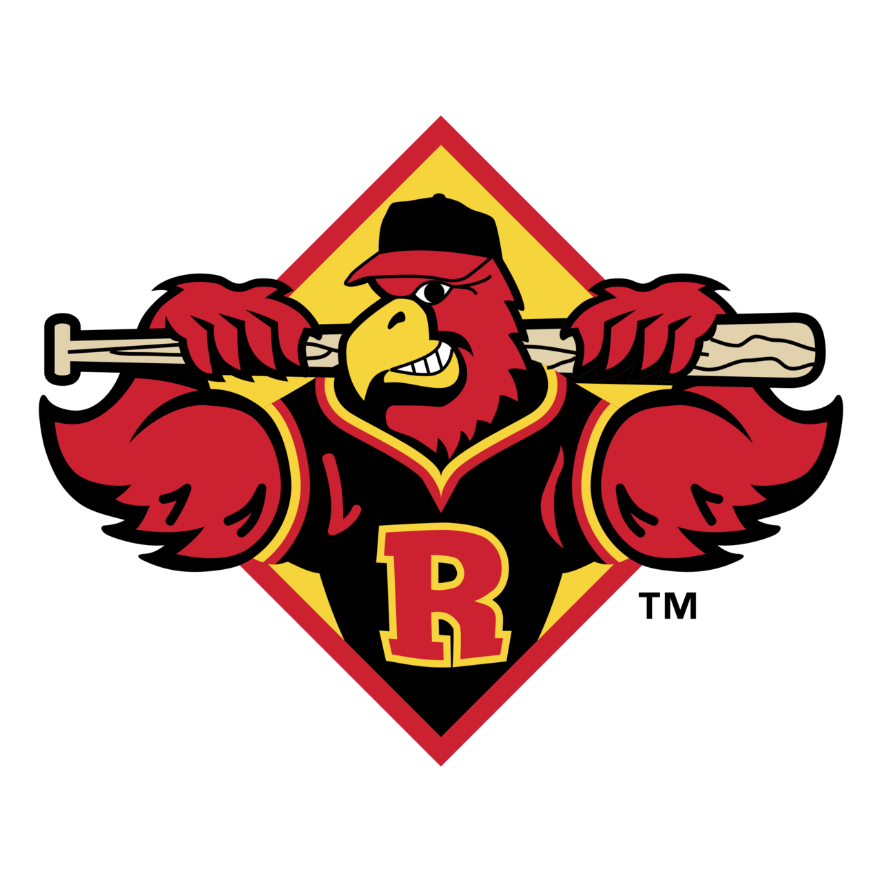 Rochester Red Wings Png Pic (chocolate, gold, red, black)