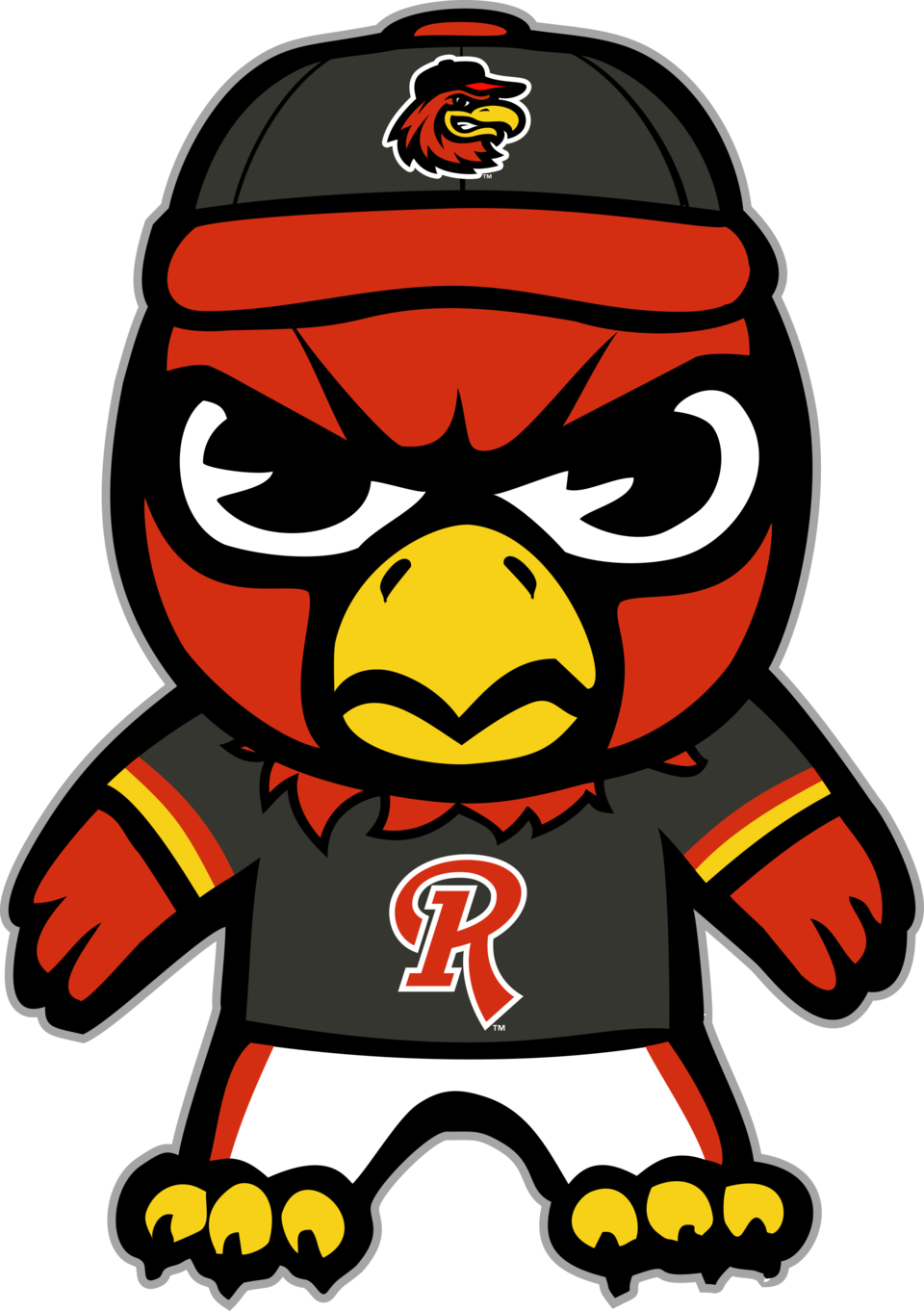 Rochester Red Wings Png (chocolate, gold, black, white)