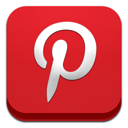 Social Pinterest Free Png Icon Download (red, black, white)