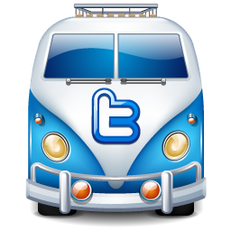 Social Twitter Car Free Transparent Png Icon Download (black, white)