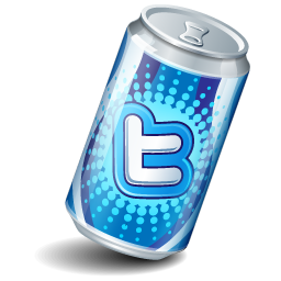 Social Twitter Drink Free Png Icon Download (teal, black, white)