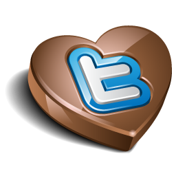 Social Twitter Heart Free Png Icon Download (olive, black)