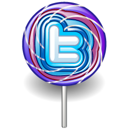 Social Twitter Lollipop Free Nobackground Png Icon Download (silver, white, black, lavender, teal)