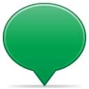 Social Balloon Color Green Free Png Icon Download (teal, black)