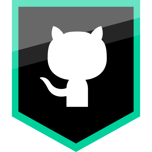 Social Media Logo Github Icon Free Png Icon Download Path (mint, white, black, gray, teal)