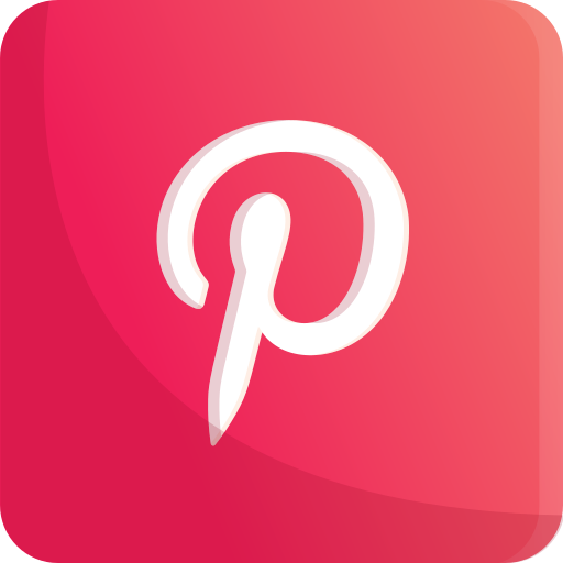 Social Media Pinterest Logo Icon Free Nobackground Png Icon Download (red, salmon, white)