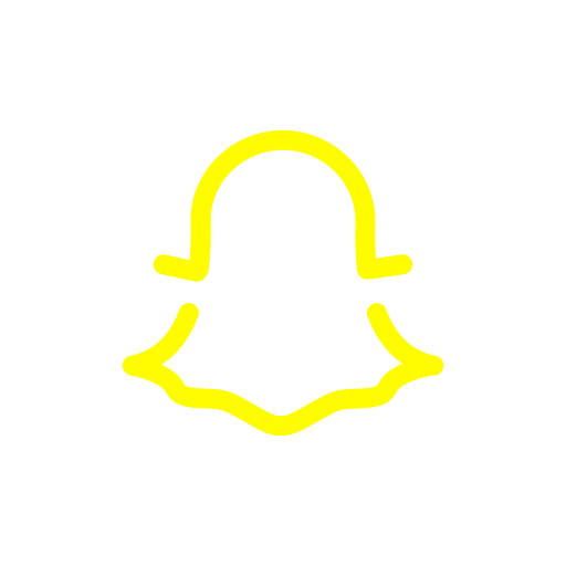 Social Media Snapchat Icon Free Transparent Png Icon Download (olive, yellow, gold, black)