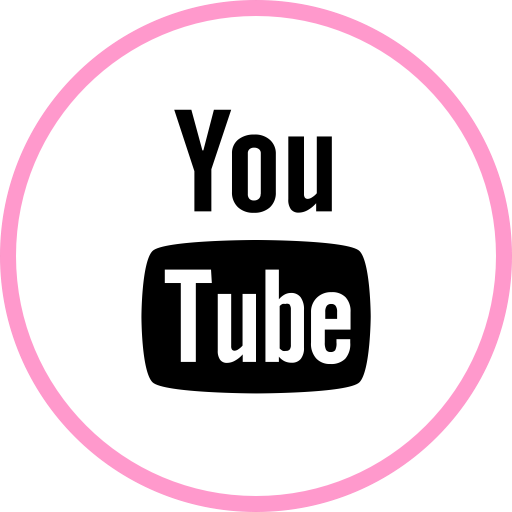 Social Media Web Youtube Free Transparent Png Icon Download (pink, black, plum, white)