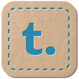 Social Tumblr Free Png Icon Download (silver, black)