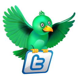 Social Twitter Bird Free Png Icon Download Path (teal, black, white)