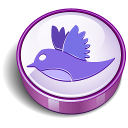 Social Twitter Bird Free Transparent Png Icon Download (gray, indigo, black, white)