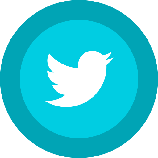 Social Twitter Free Transparent Png Icon Download (teal, greenish blue, black, white)