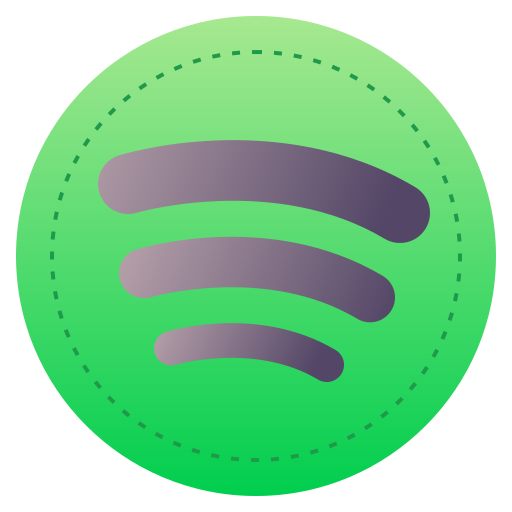 Socialmedia Spotify Logo User Interface Icon Free Transparent Png Icon Download (silver, indigo, black, gray, teal)