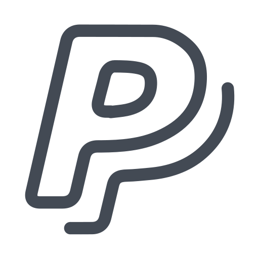 Socialpaypal Free Transparent Png Icon Download (gray, black, indigo)