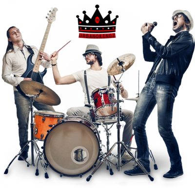 Rock Band Png Free Download (black, white)