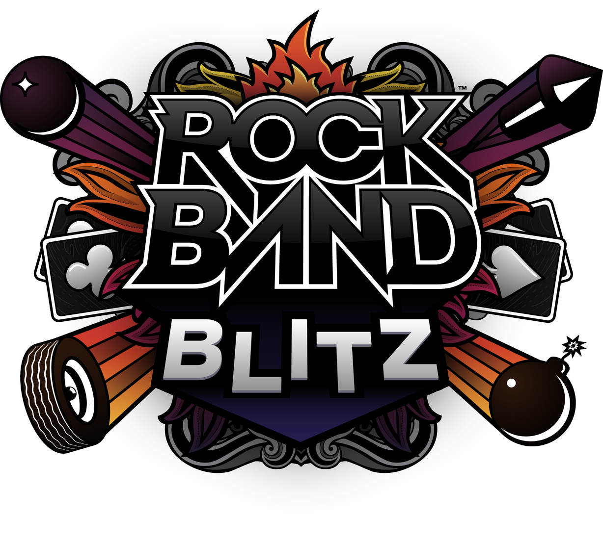 Rock Band Png Hd (black)