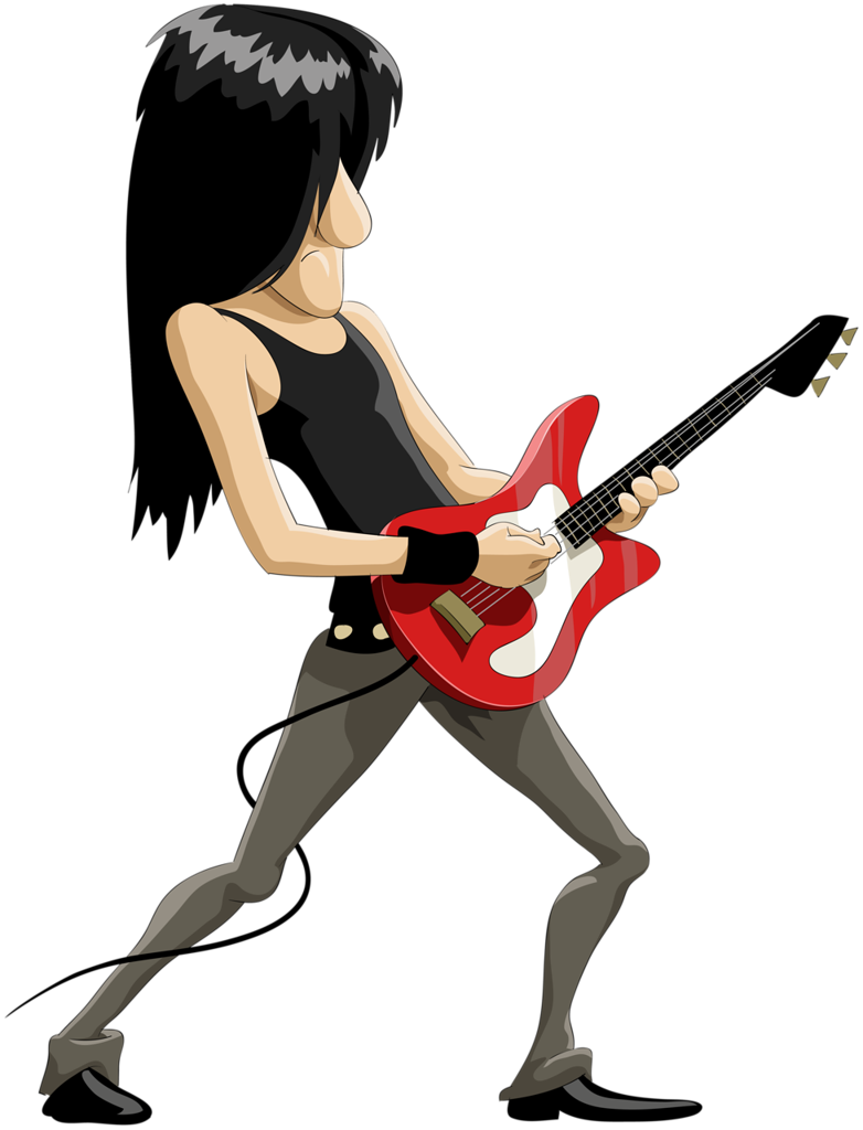 Rock Music Png Pic (gray, olive, pink, black)