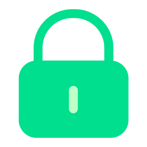 Lock Padlock Protection Security Free Png Icon (black, teal)