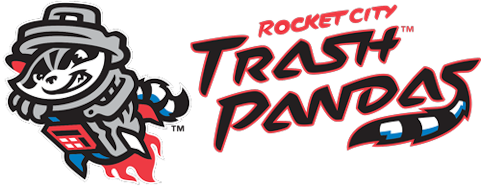 Rocket City Trash Pandas Png (black, white)