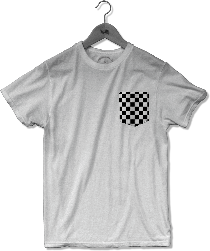 Pocket T Shirt Download Png Image (black, silver)