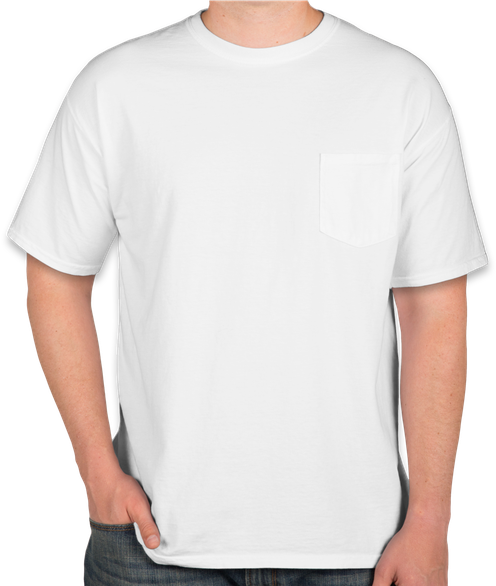 Pocket T Shirt Png File (lavender, black)