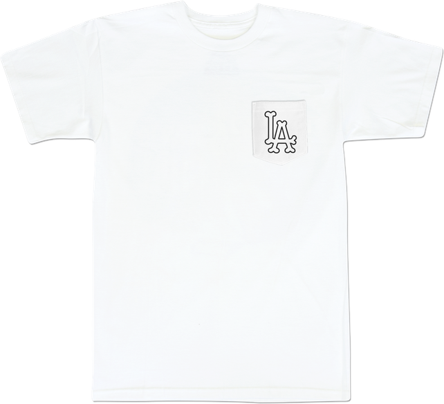 Pocket T Shirt Png Isolated Photo (black, white)